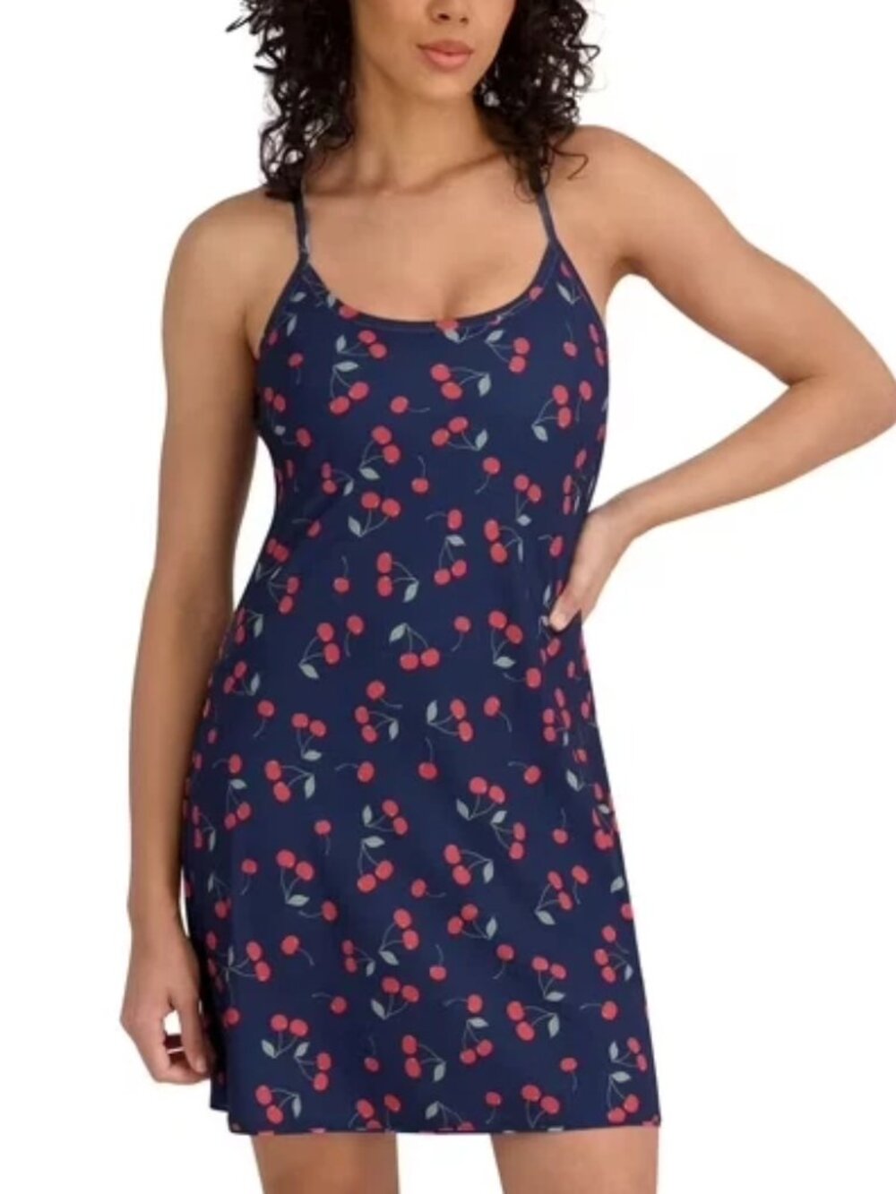 Outdoor Voices Exercise Dress  - Very Cherry Print Mini - NWT